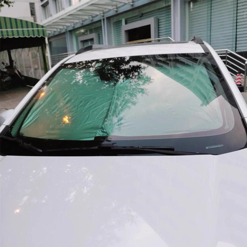 Pro Volkswagen T Roc T-roc Auto Sluneční clona na čelní sklo Blokuje UV paprsky Reflektor Ochranný kryt sluneční clony na okno auta Skládací sluneční clona