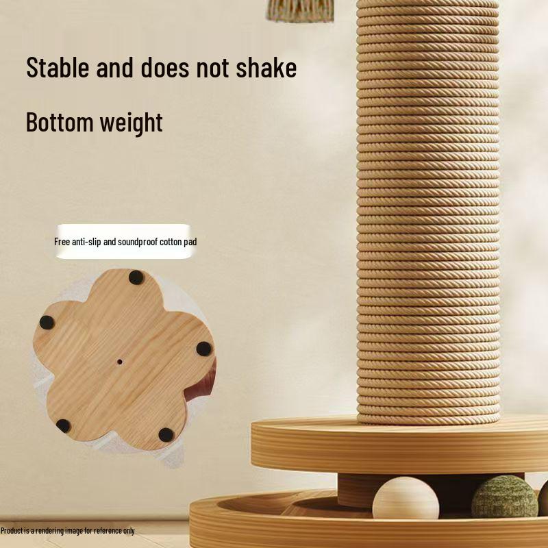 Cat Tree & Bed with Scratching Post and Sisal
