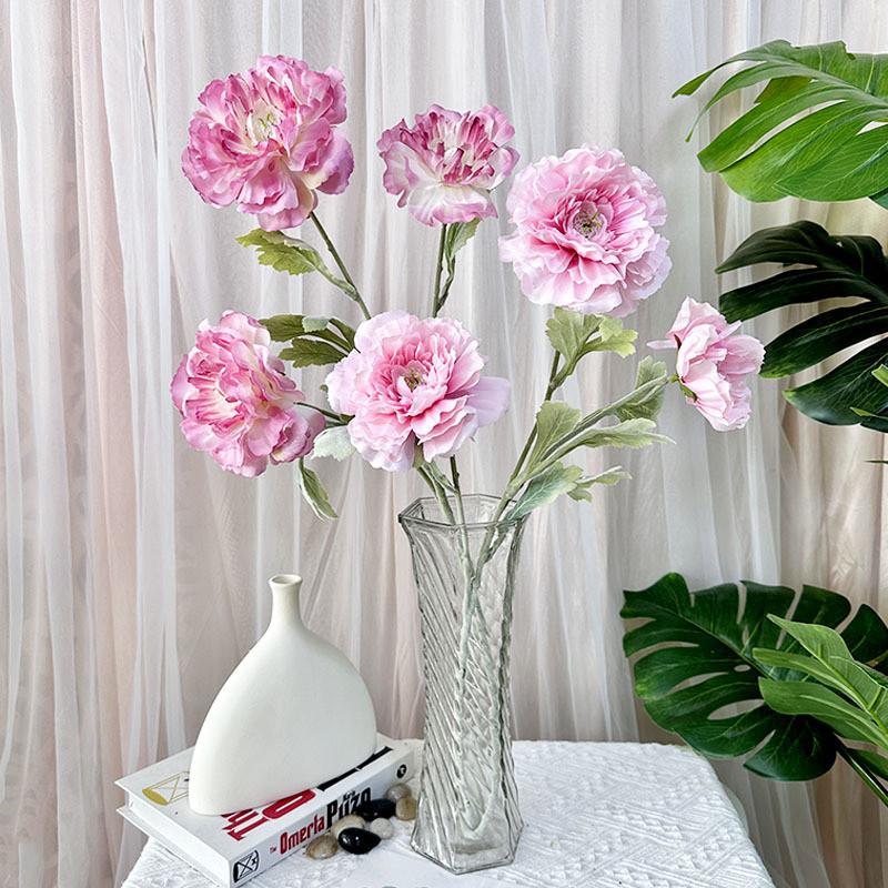 Peony Flower Artificial Wedding Hotel Restaurant Decoration Photography Props