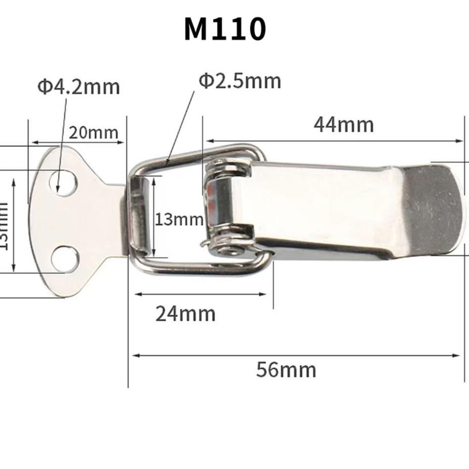 Stainless Steel Duckbill Spring Latch for Hardware and Furniture Leather Cases