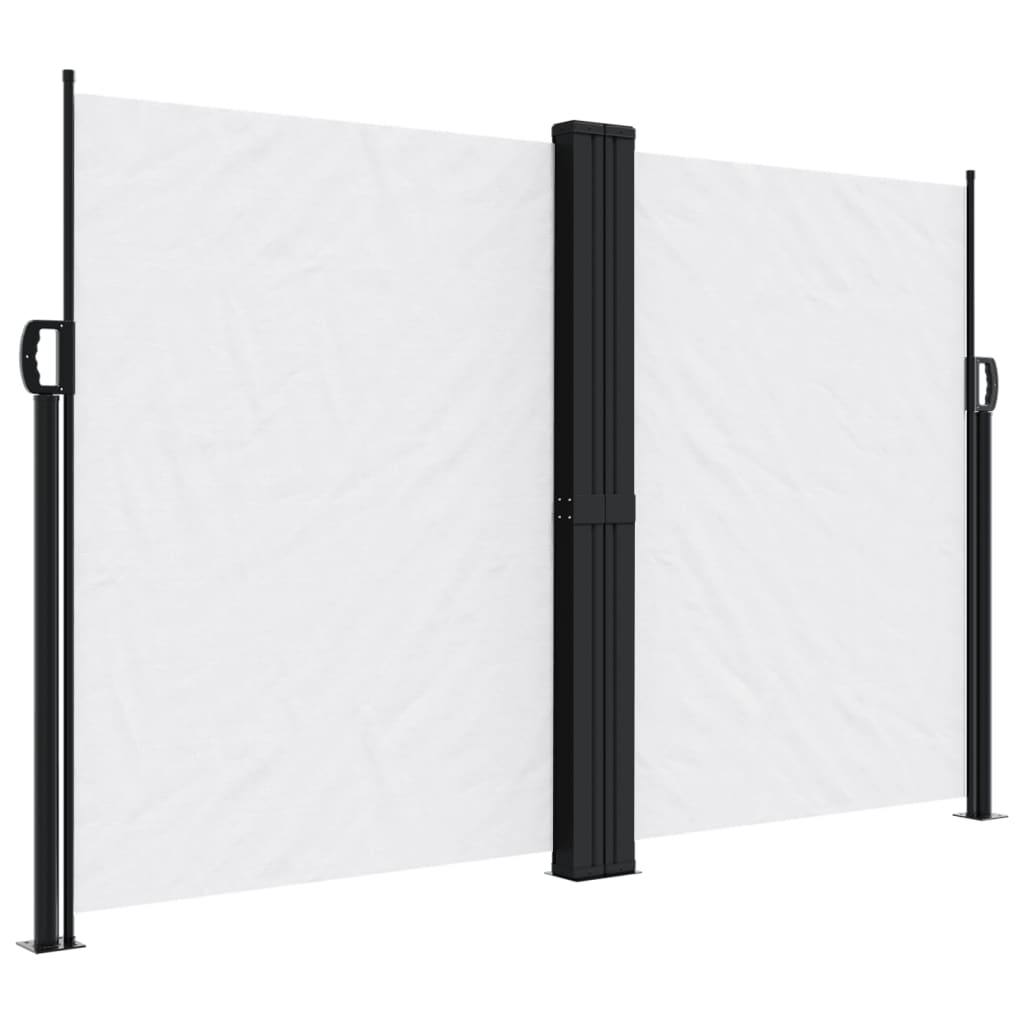 Retractable Side Awning White 160 X 1200 Cm