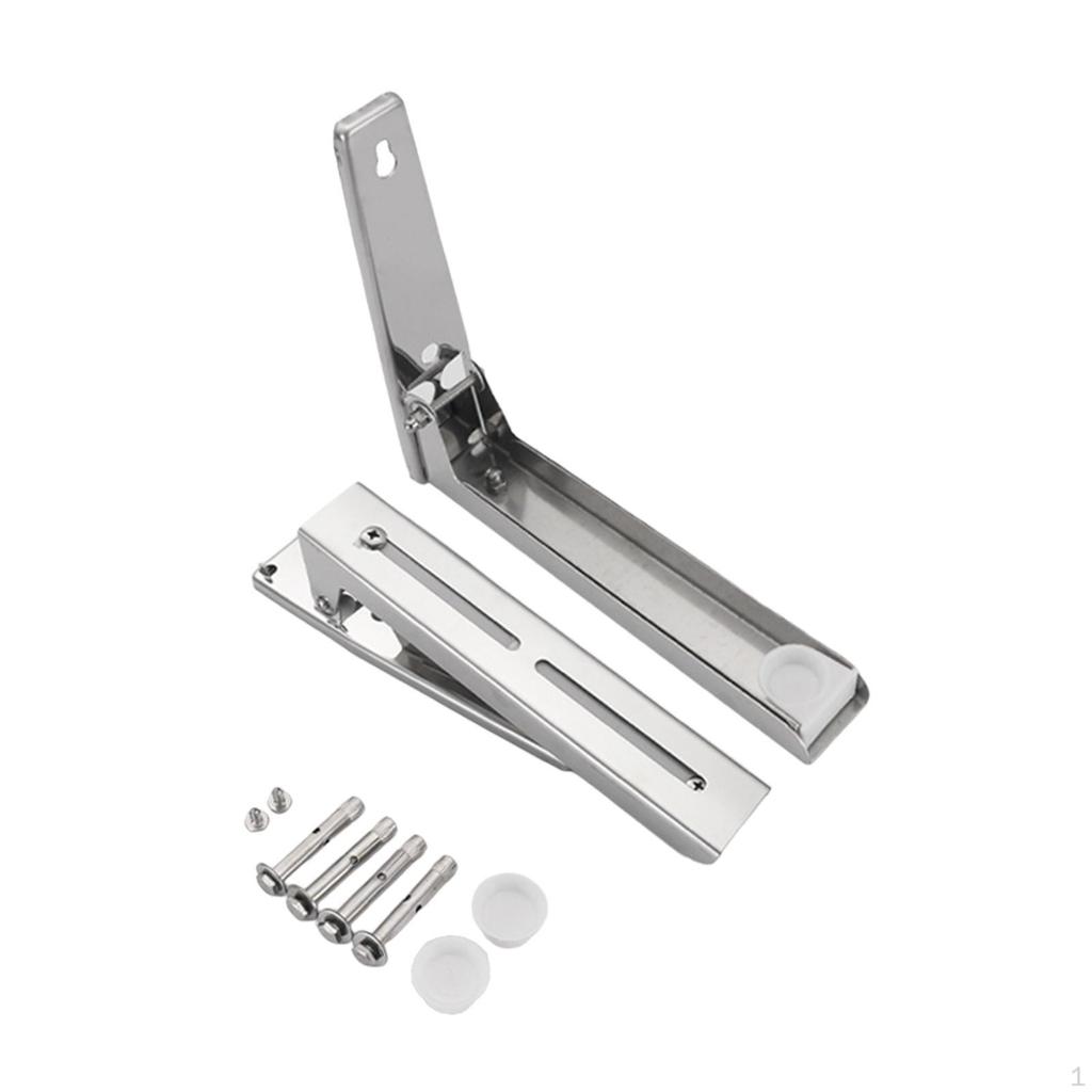 Carbon Steel Microwave Oven Bracket Accessories Retractable Extendable Adjustable Practical Wall