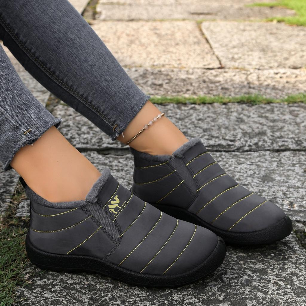 Shoes Women's Cotton Shoes Small Single Processing Customized Large Size Snow Boots Warm and Lightweight Women's Boots Fleece Thickened Short Boots