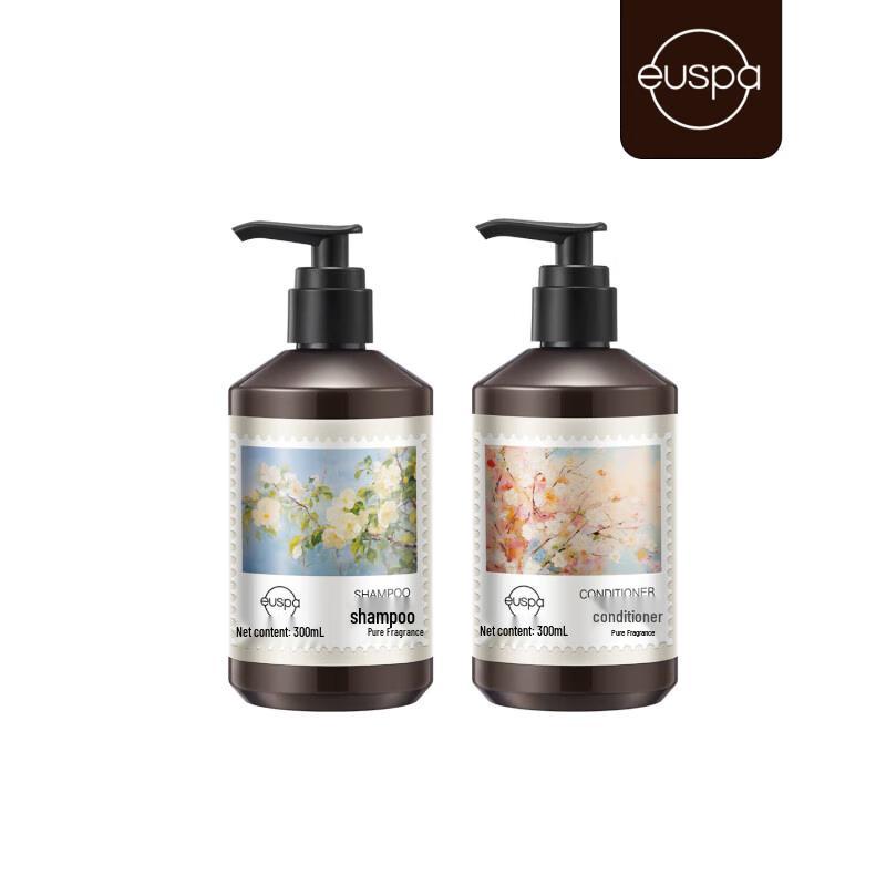 CHANDO euspa Wen Hua Ting Yu Nourishing Shampoo & Conditioner Set 2x300ml