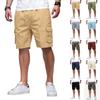 Men's Lightweight Breathable Relaxed Fit Multi Pocket Outdoor Cargo Shorts Casual Loose Design for Everyday Activities