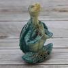Figurină broasca țestoasă de mare liniște meditație statuie broasca țestoasă decorațiuni pentru Buddha Zen Yoga broasca statuie de grădină ornament pentru