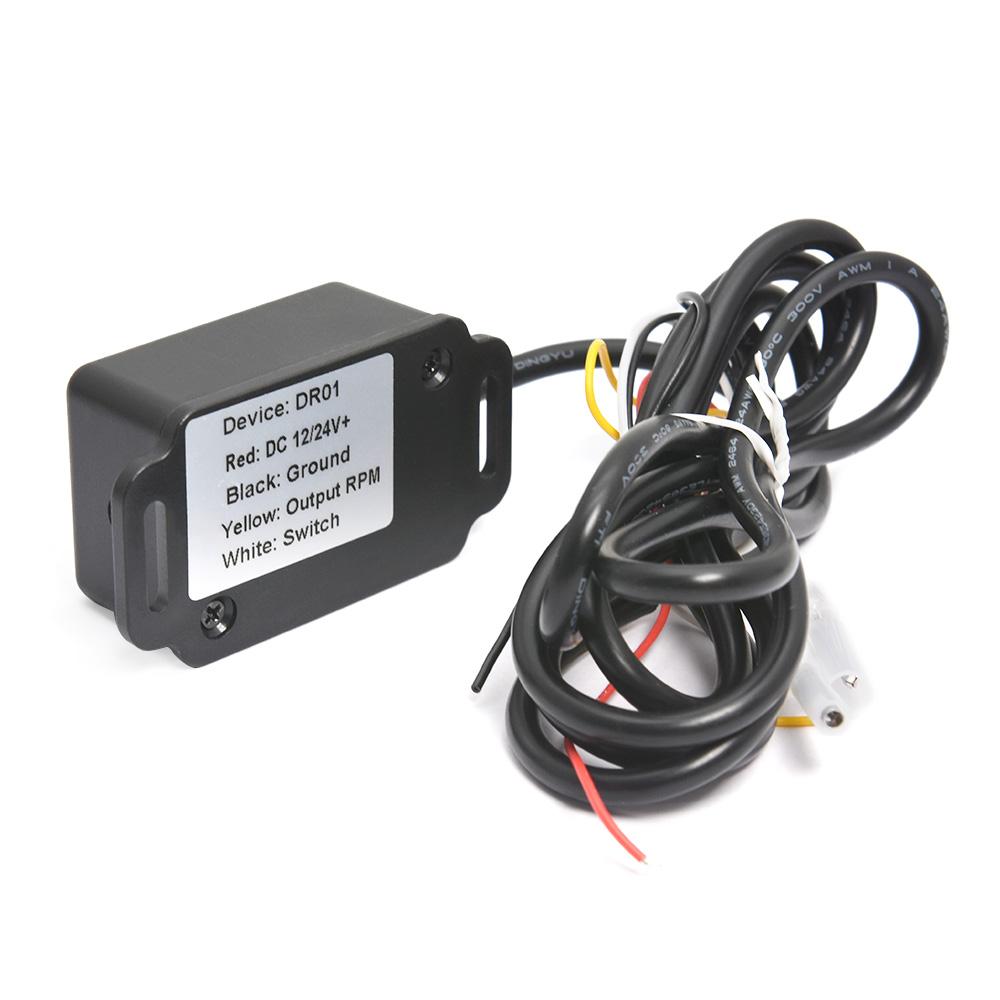 AD Tachometer Sensor Adapter RPM Signal Adapter Tacho Meter for Car Boat Engines 4 Pulse per Round 12V Available Waterproof DR01