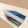 Car Metal Emblem Badge Side Fender Doors Blade Car Sticker for Mercedes Benz AMG W206 W220 W212 W201 W210 W108 W168 W222 W177