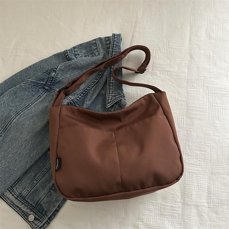 Nylon Cloth Women's Bag 2025 Summer New Women's Shoulder Bag Street Trend Casual Bag Anti-splashing Messenger Bag