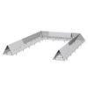 Chicken Tunnels, 236.2 x 157.5 x 24.2 inch(LxWxH) Chicken Tunnels for Yard, Portable Chicken Tunnels for Outside with Corner Frames, 2 Sets, Suitable