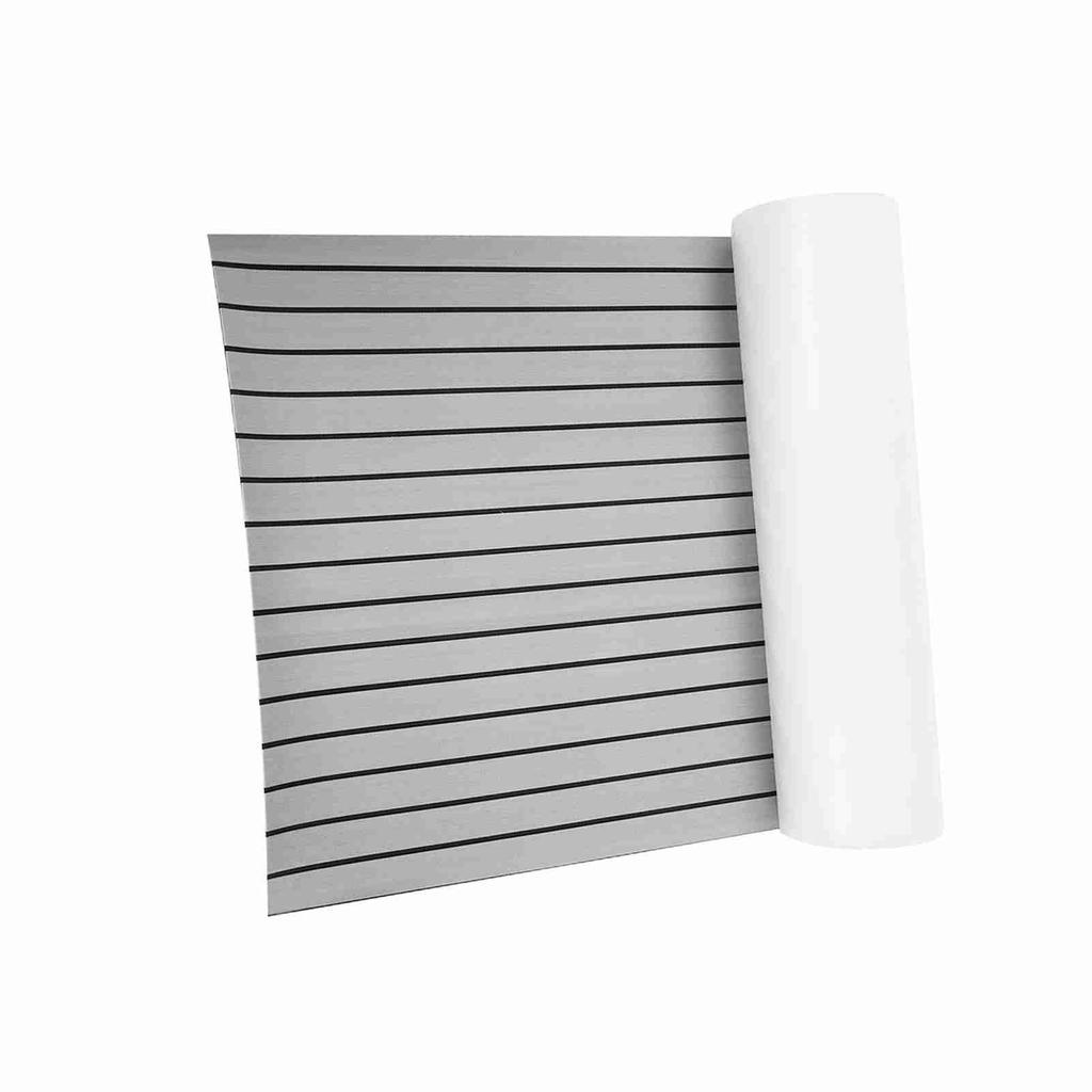 Hellgrauer EVA-Teakholz-Terrassenbelag, Bootsbodenbelag, passend für Yacht