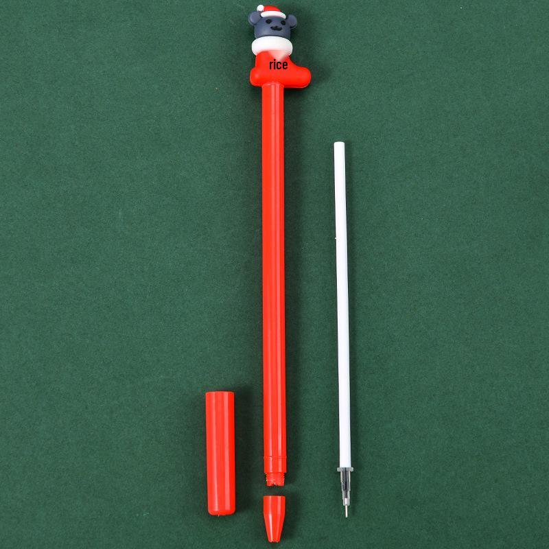 Kreativní a roztomilá vánoční gelová pera pro studenty - Perfektní sváteční dárek psací potřeby