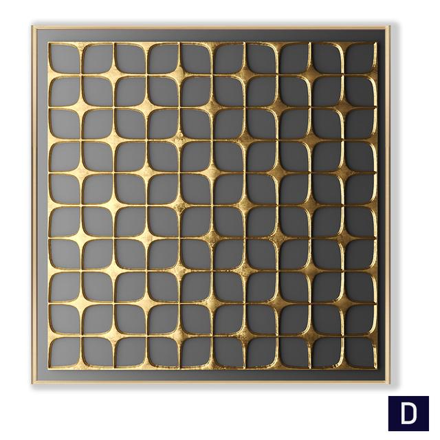 Abstract Vintage Gold Luxury Posters Nordic Canvas Art Painting Home Decor Wall Art Retro Print Living Room Minimalist Picture