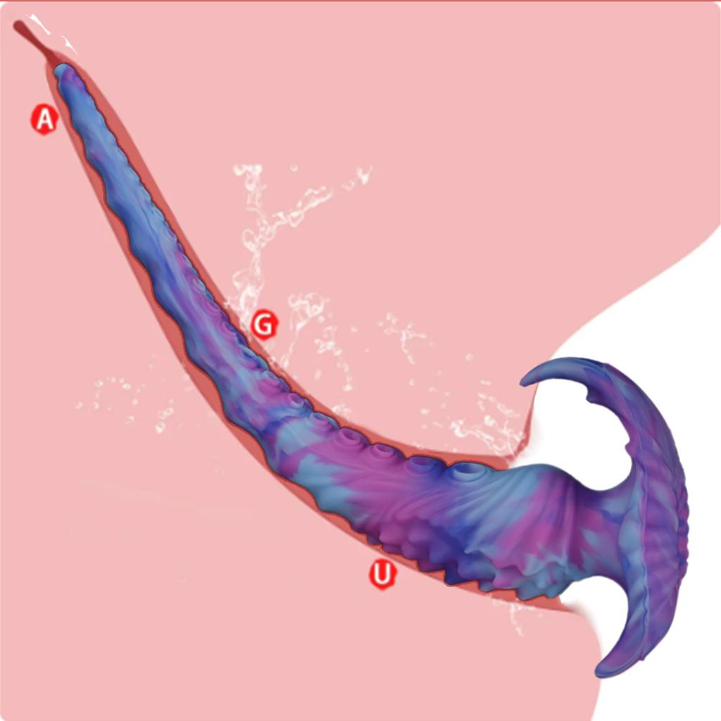 Liquid Silicone Huge Dildo Masturbator Anal Plug Sex Toy Fisting Realistic Penis Big Dick Strap On Cock