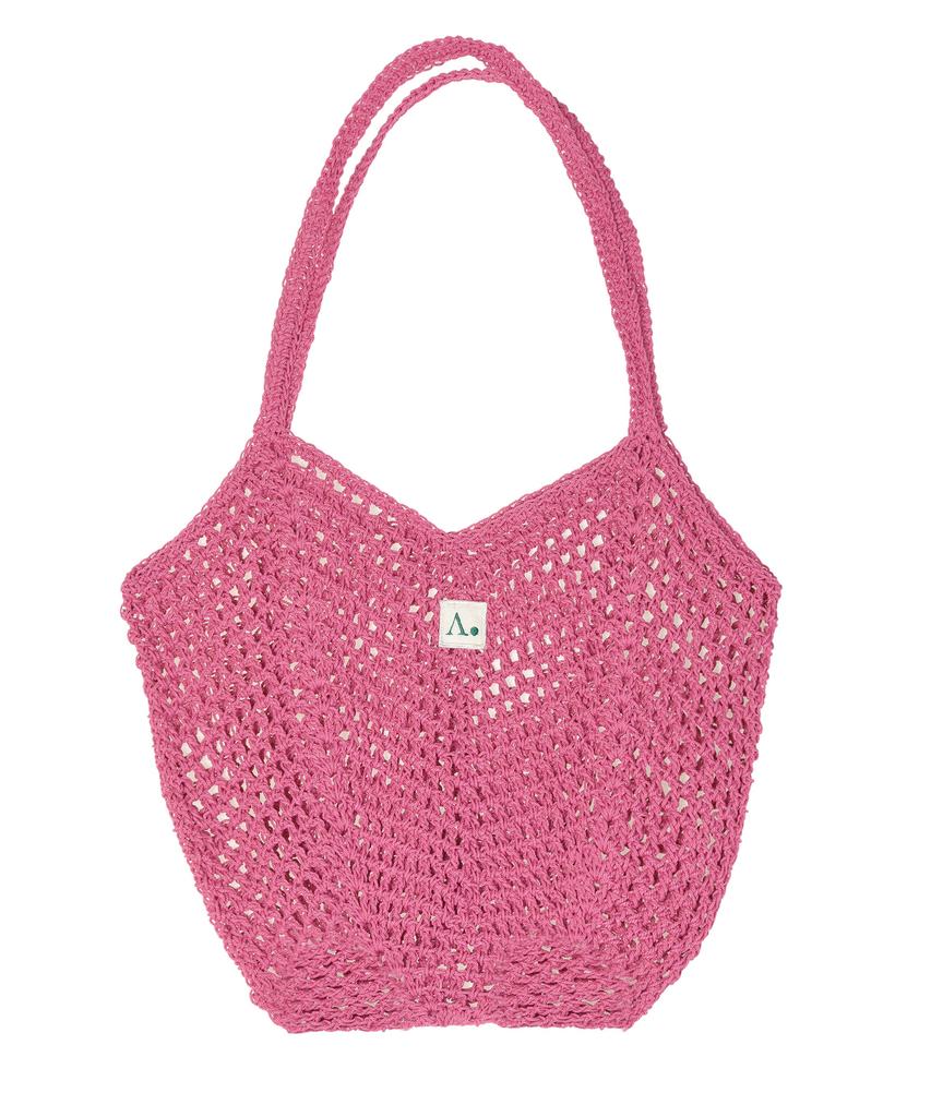 The-Abon Oka Picnic Net Shoulder Bag Ivory