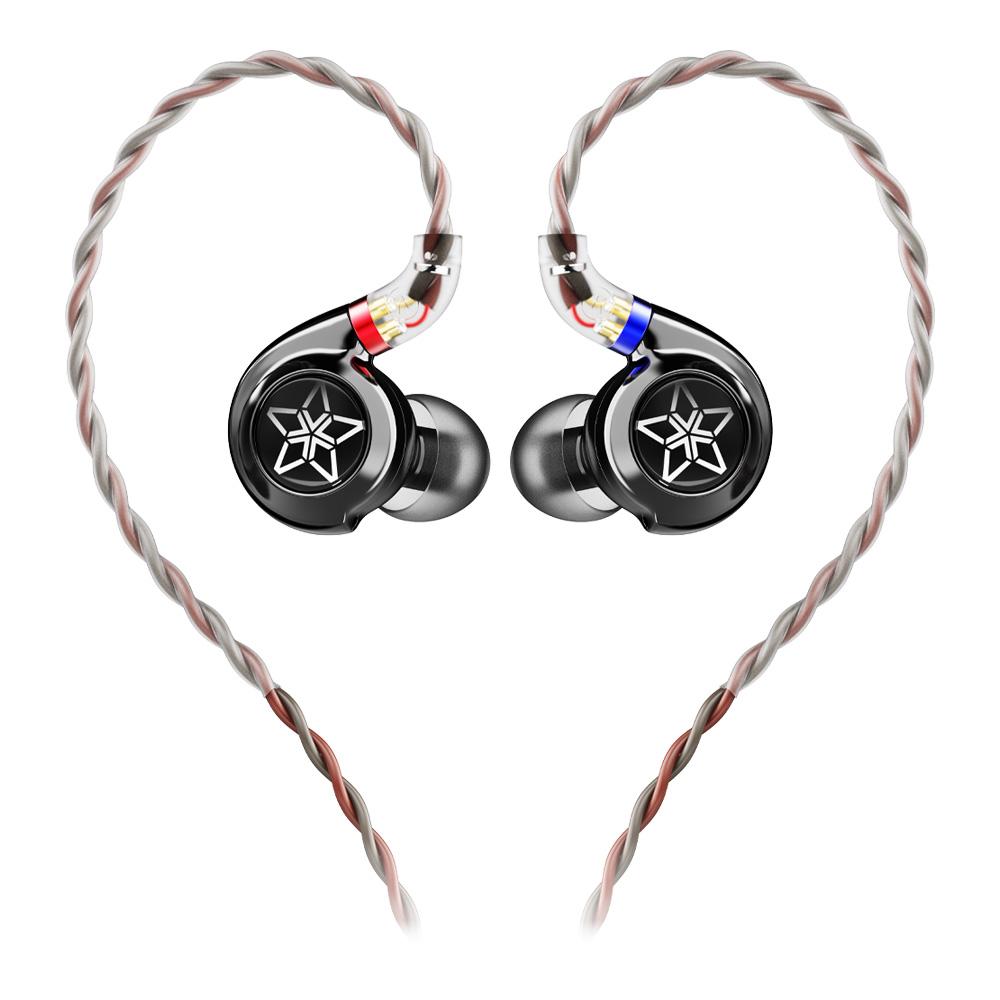 FiiO FH11 In-Ear-Kopfhörer Drei-Kammer-Akustikarchitektur HiFi-Stereo Ergonomie 0,78 mm Abnehmbares Kabel Benutzerdefiniertes Musik-Headset