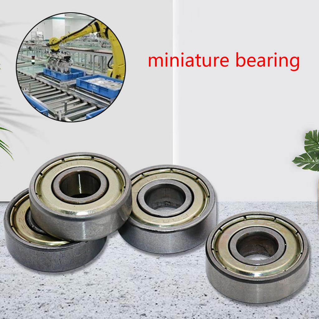 608ZZ Rillenkugellager 8mm x 22mm x 7mm Lager aus Kohlenstoffstahl für Industrielle Skateboards 10er-Pack