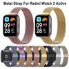 Metall-Uhrenarmband für Redmi Watch 3 Active Armband Uhrenarmband Ersatz Metall Armbanduhr Zubehör