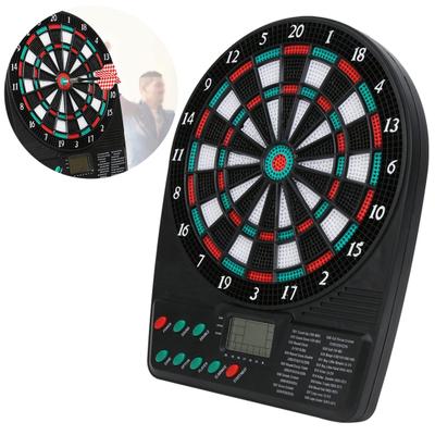 Electronic Dart Board Electric Dartboard with LCD Screen Auto-Scoring Smart Dart Board for Indoor or Outdoor Entertainment