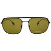 Burberry B.Contemporary Advertising Double Nose Bridge Square Frame Sunglasses Men's Black