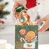 Christmas Candy Biscuits Bottle Christmas Tree Milk Tea Bottle Candy Cookie Snack Chocolate Storage Jar Box Food Container