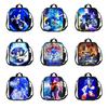 Sonic Hedgehog Lunch Box Bag Stylish Shoulder Bag For Kids Adults Large Capacity Travel Bag