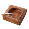 Luxury Wooden Walnut Ashtray with Storage - Ideal for Living Room & Hotel