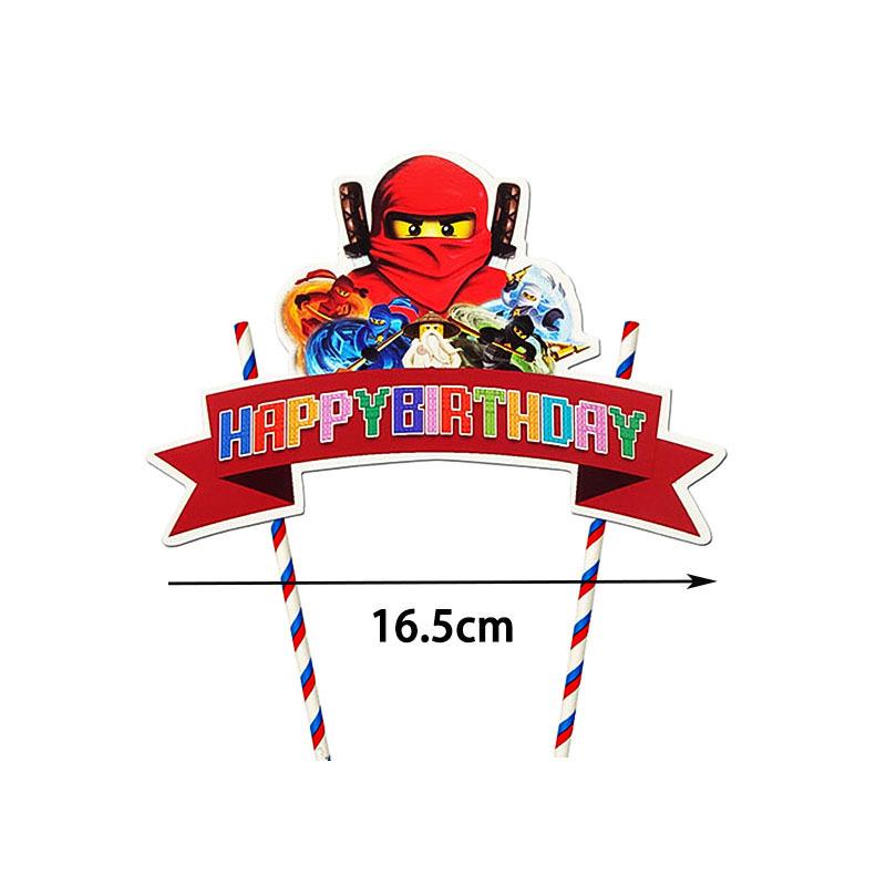 NINJAGO Phantom Ninja Cake Topper for Kids' Birthday Party