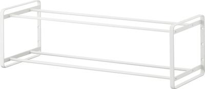 Yamazaki Plasterboard Tweezers and Wood Shoe Rack for Plasterboard X D25 X Floating Shoe Easy To with 4504 (Yamazaki) [Includes Screws] Wall-mounted