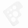 Clear Acrylic Circle Corner Hole Stitching Template Stencil Leather Positioning Tool