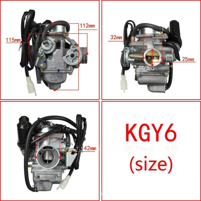 1Pcs For Gy6 Atv Bajaj Go Kart Motorbike Accessories Pd24J Motorcycle Carburetor 24Mm 125Cc 150Cc
