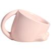 M-Modern-Pet Feeding Dish For Cats Dogs Non-Slip Pet Bowl Gardening Outdoor Cat Dog Bowl Pink