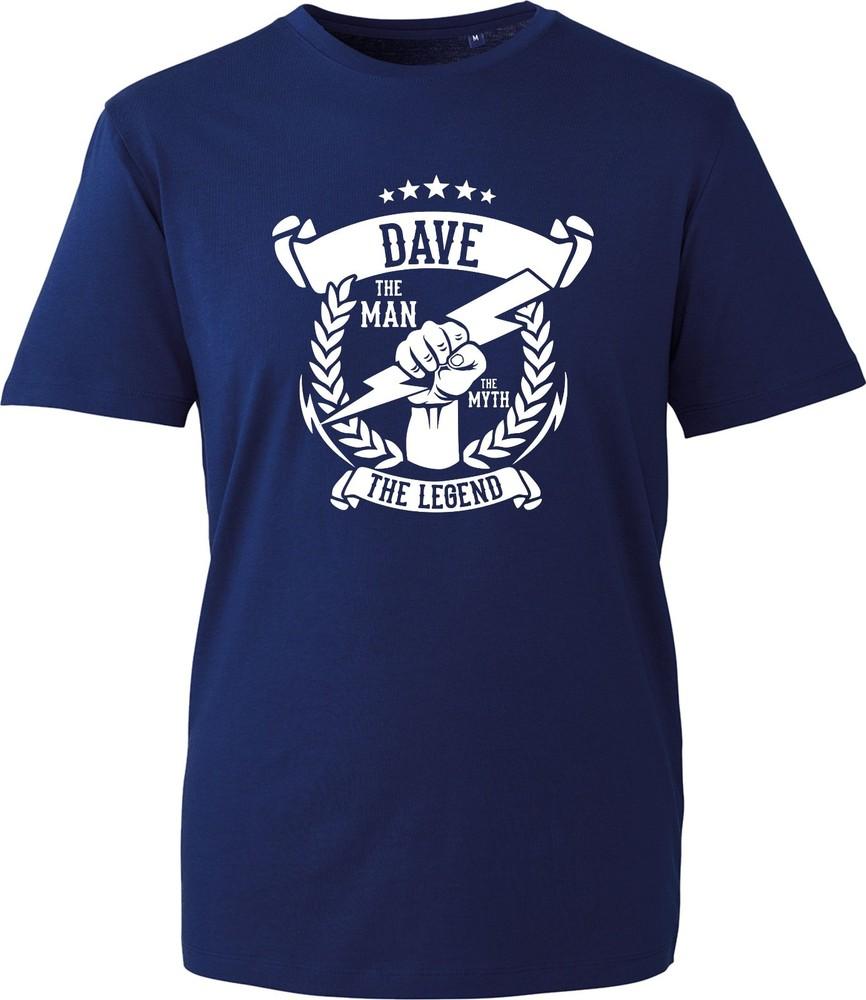 Dave The Unisex The Myth The Legend Shirt Trendy Internet Meme Cool Gift TShirt S