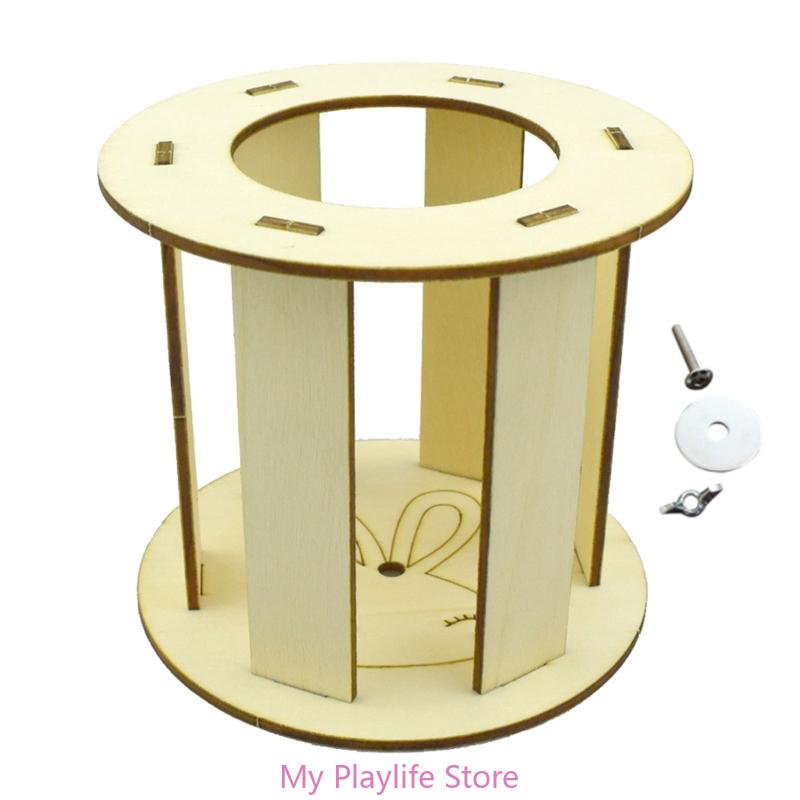 

Кормушка для кроликов, ясли для сена, деревянные миски для кормления в клетку для шиншилл, легко чистить, разные размеры