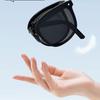 Folding sunglasses with case Sunglasses for Women Fashion Air cushion Eyewears UV 400  Eyewears