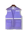 Gilet Estivo in Rete Personalizzato con Tasche - Camicia Traspirante per Attività di Volontariato
