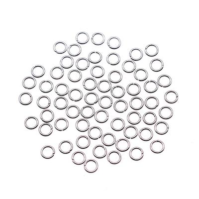 200pcs Jump Ring Jewelry Components Accessories Stainless Steel Stainless Steel 0.5X3mm