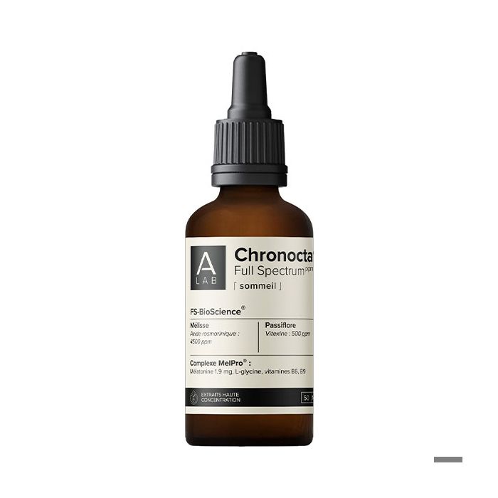 A-lab Chronocta® Full Spectrum - Sommeil & détente - 50ml