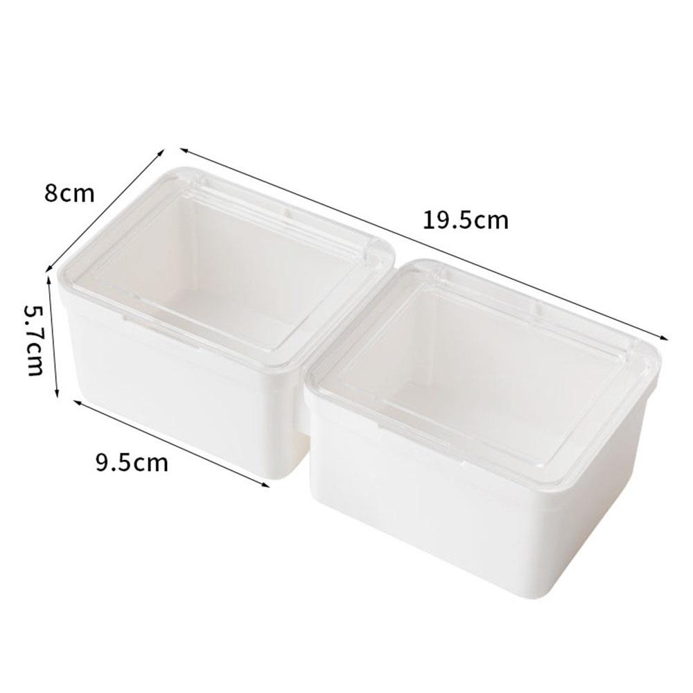 

Прозрачный ящик для хранения косметики, органайзер для ящиков, кейс для хранения с крышкой, настольные коробки для хранения, многофункциональный пылезащитный органайзер