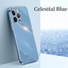 6D Casing For APPle iPhone 15 Pro Max Fundas 14 Plus 11 13 12 Mini 14Pro 15Pro 15Plus Solid Color Plating Phone Case Soft Cover