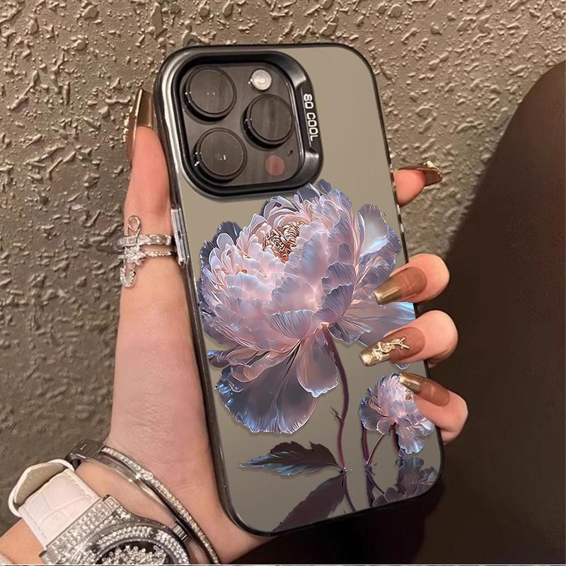 Phone Case Has Good Meaning Peony For iPhone 17 16e 16 15 14 13 12 11 Mini Pro Max XSMAX 8 7 Air Plus Anti Fall Matte Back Cover