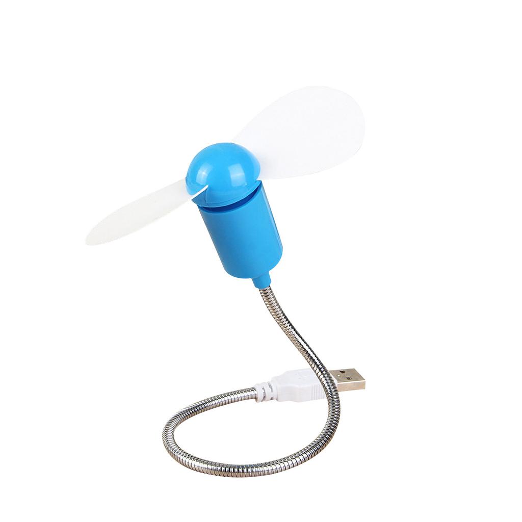 Serpentine Curved Fan Silent Soft Leaf Fan USB Interface Electric Fan