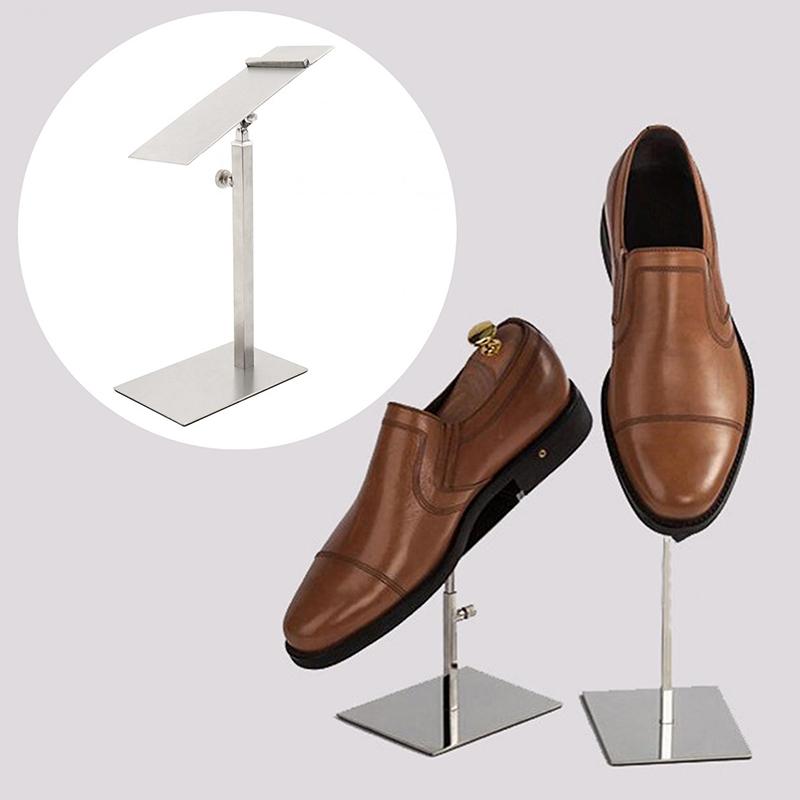 Suport de Expunere Pantofi Femei Anti-Alunecare Durabil Raft Pantofi Piele Bărbați Pentru Desktop Magazin Suport de Expunere Pantofi Înălțător Pantofi Ajustabil