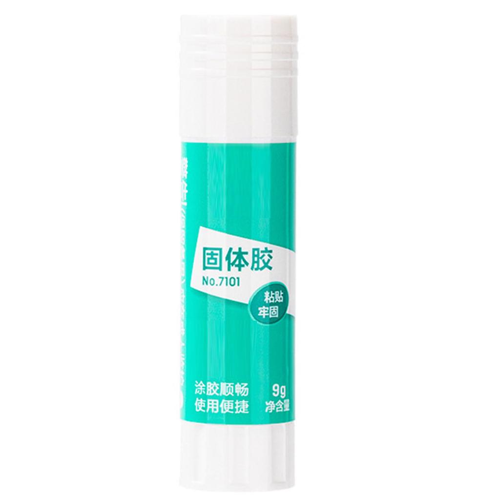 9g Solid Glue Stick Strong Adhesives All Purpose PVA Glue Stick Uniform Long Lasting for Home Office School White