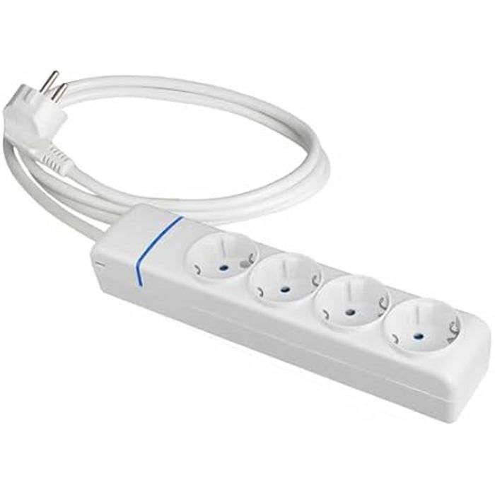 Multiprise - SOLERA - 4 prises - 16 A - Bloc multiprise - Câble 1,5 m