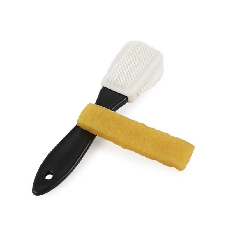 Suede Decontamination Set for Shoes Snow Boots Cleaning Kit with Rubber Brushes for Men Women