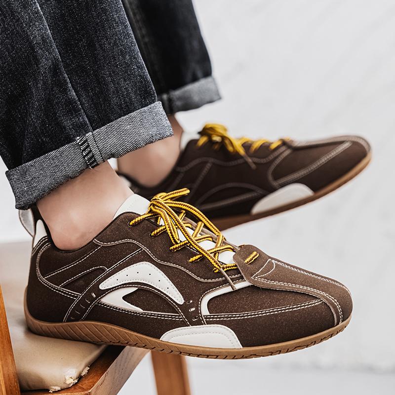 Shoes for Men Training Shoes German Style Lightweight Breathable Sneakers Vulcanized Shoes Retro Casual Gym Walking Men Sneakers