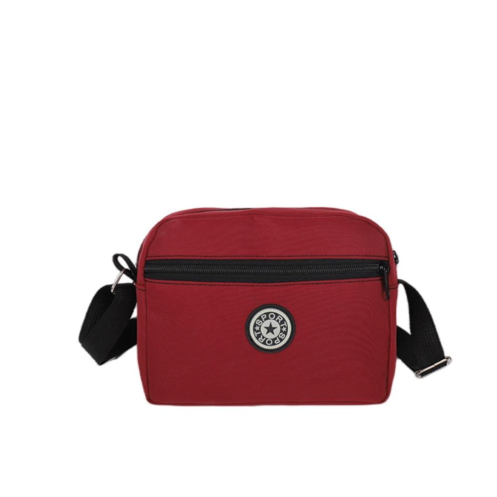 Multi-functional Zipper Crossbody Bag Niche Design Small Phone Bag Vintage Shoulder Bag  Girls