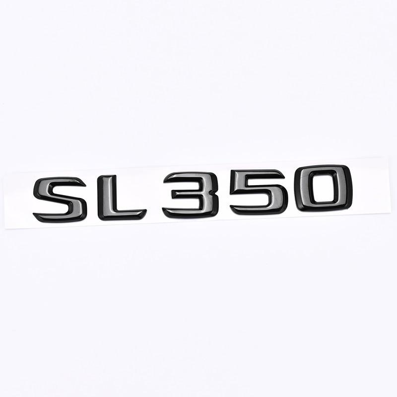 Compatible with Older Mercedes-Benz Models: SL300, SL350, SL400, SL500, SL550 - Rear Tail Logo Modification