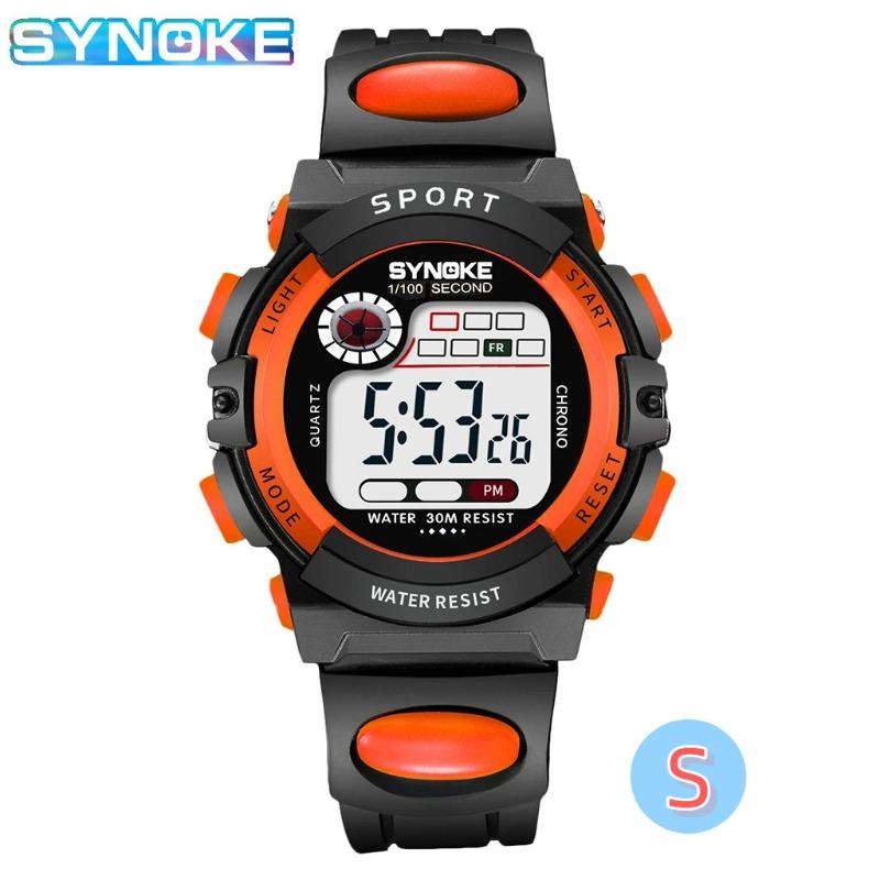 Top Brand New Electronic Watch Sports Waterproof Men's and Women's Students Explosive Watch